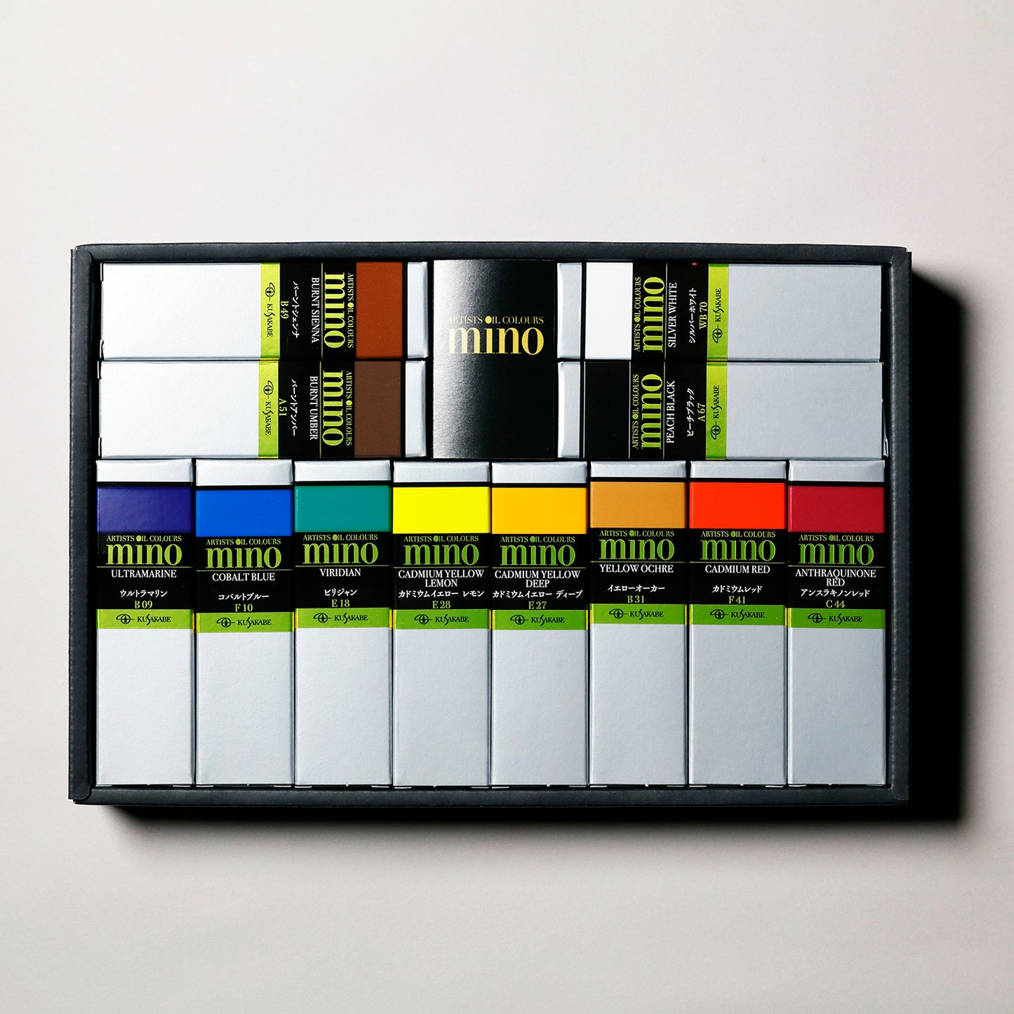 Mino Artists' Oil Colour 12-Color Set