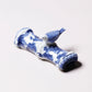 Blue-and-White Brush Rest with Bird Motif