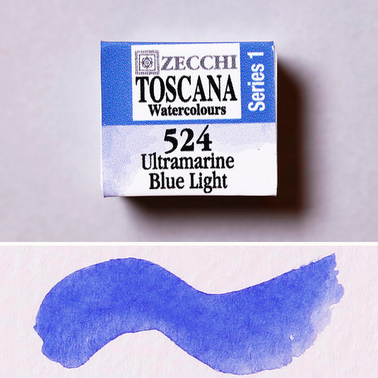 524 Ultramarine Blue Light - Watercolor