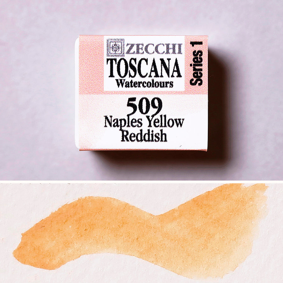 水彩 509 ネイプルスイエローレディッシュ – PIGMENT TOKYO