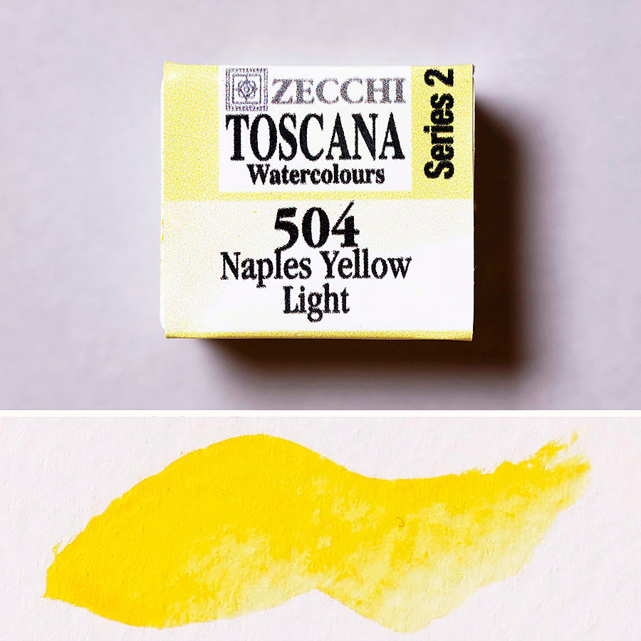 504 Naples Yellow Light - Watercolor