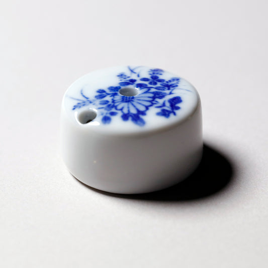 Water Dropper Round / Blue Flower