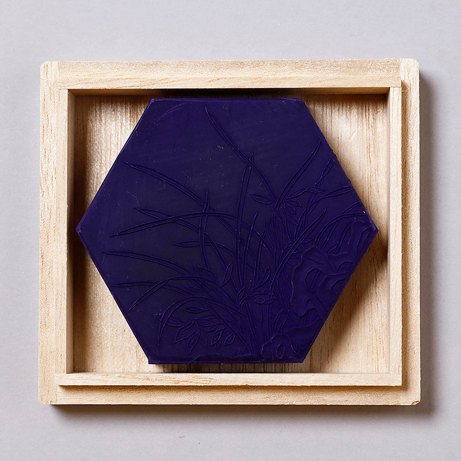 夢艶肌絵 紫色 布製表紙 KKF1026CD 1 CDサテンストレッチジャカード｜無地染