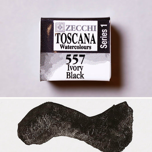 557 Ivory Black - Watercolor