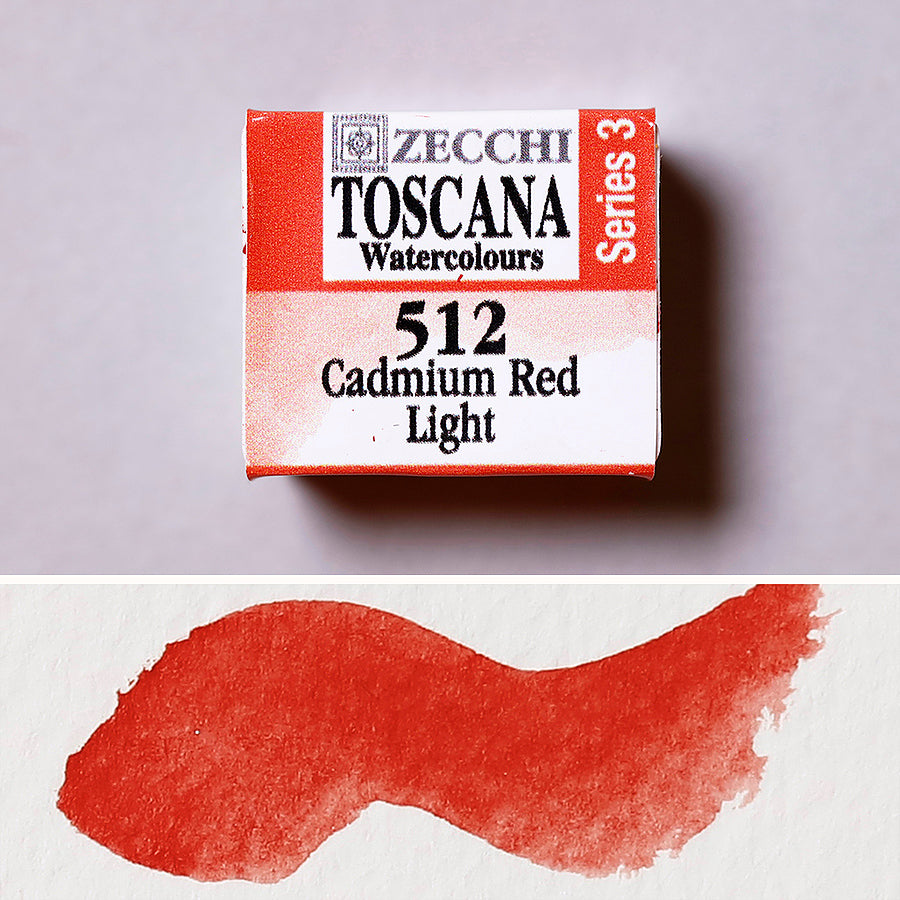 512 Cadmium Red Light - Watercolor