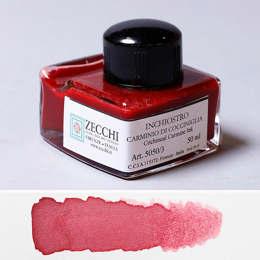 Genuine Cochineal Carmine Red Ink
