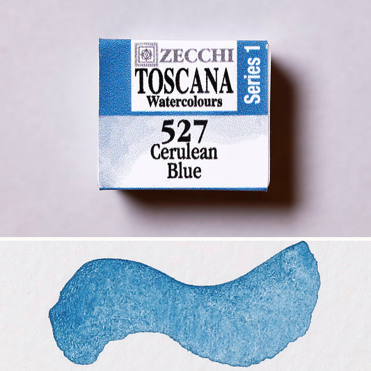 527 Cerulean Blue - Watercolor