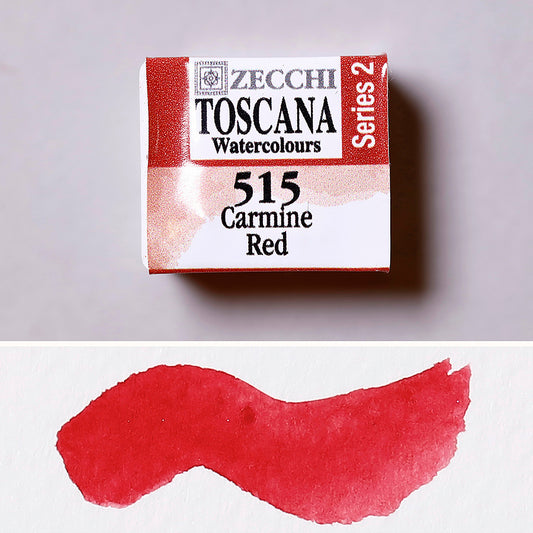 515 Carmine Red - Watercolor