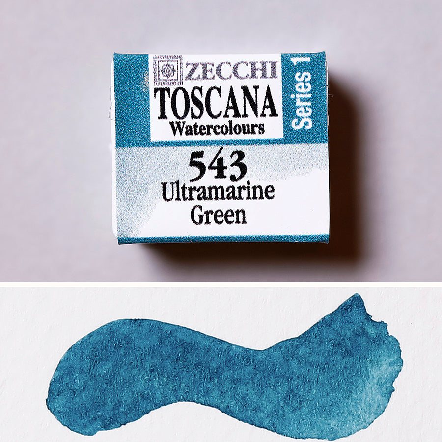 543 Ultramarine Green - Watercolor